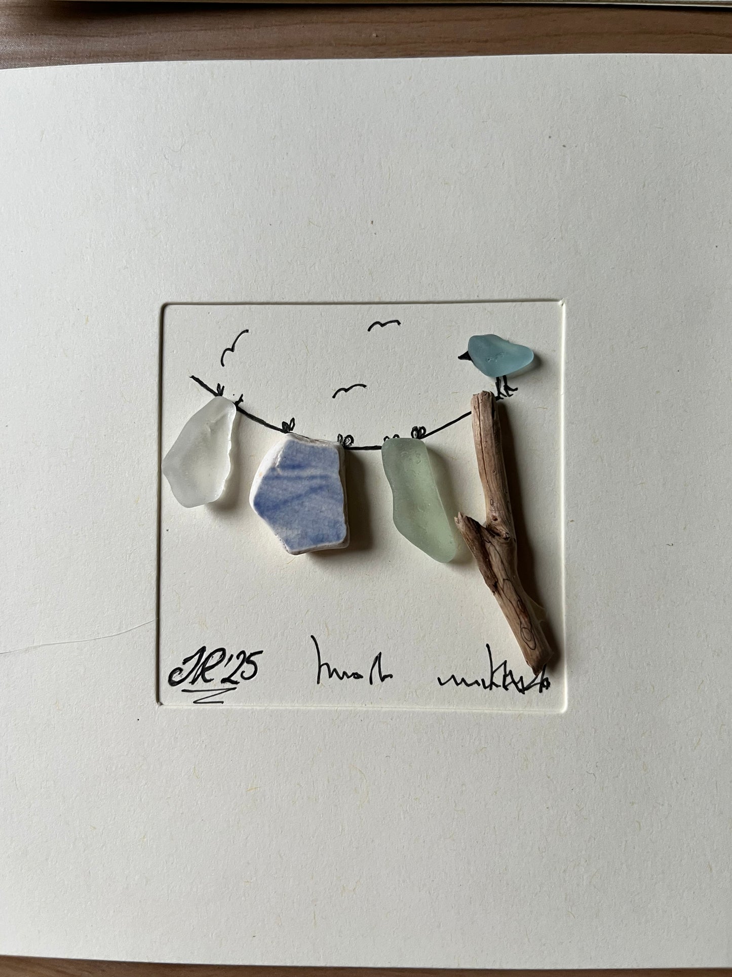 The Washing Line - Blank Card