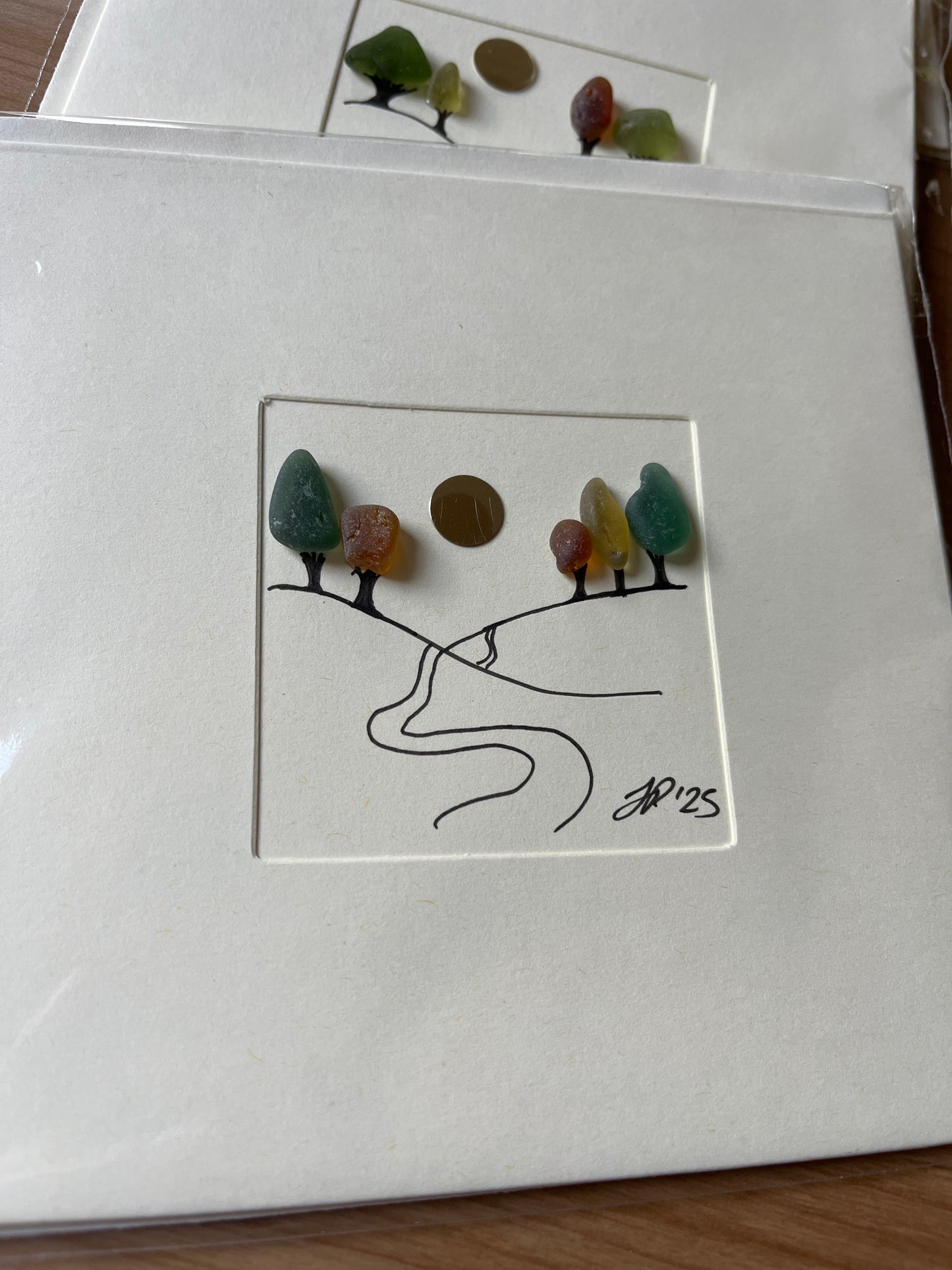 Reflective Trees - Blank Card