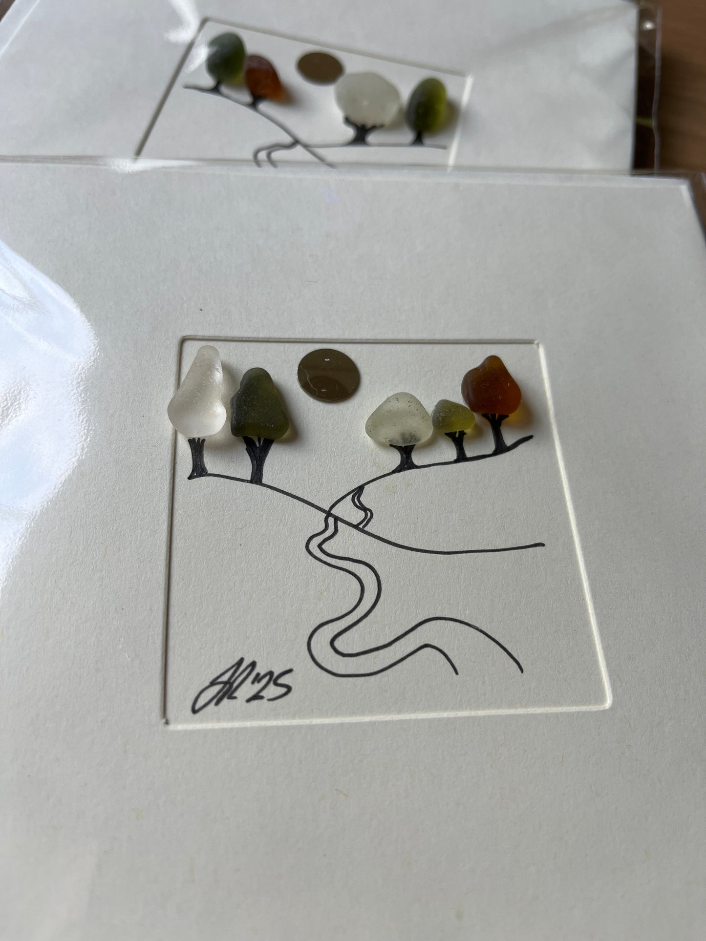 Reflective Trees - Blank Card