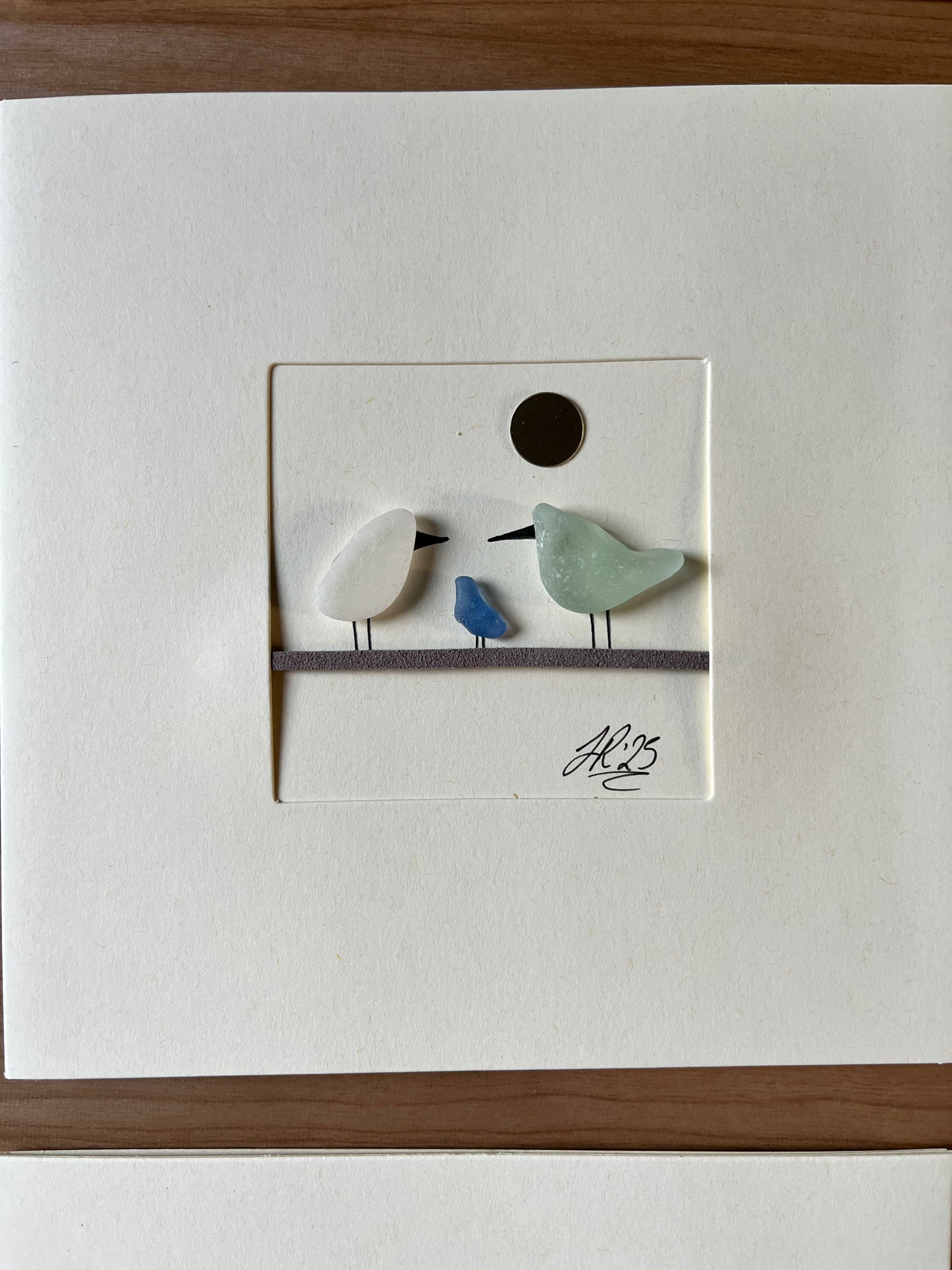 Little Bird Family - Blank Card