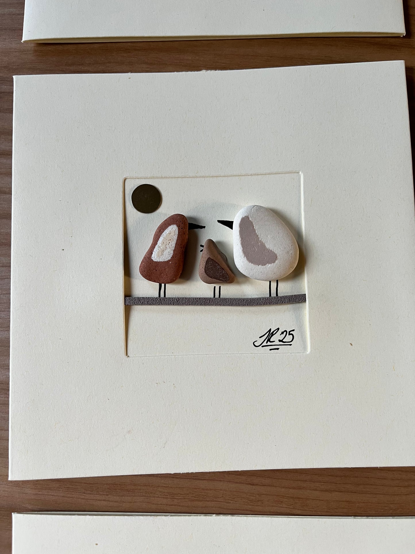 Little Bird Family - Blank Card
