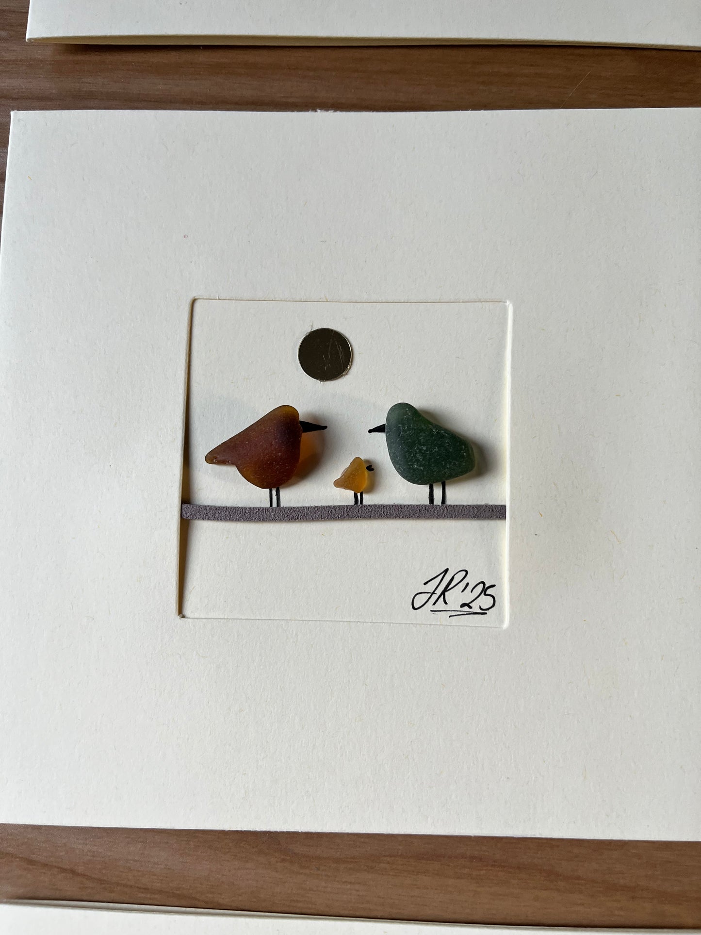Little Bird Family - Blank Card