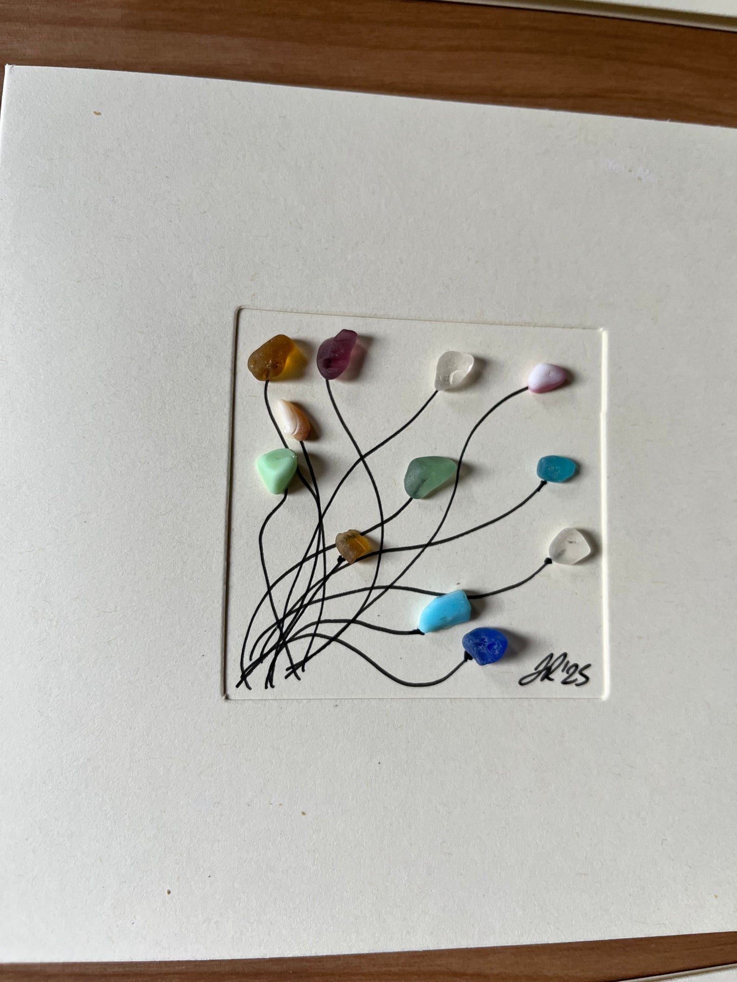 Abstact colours - Blank Card