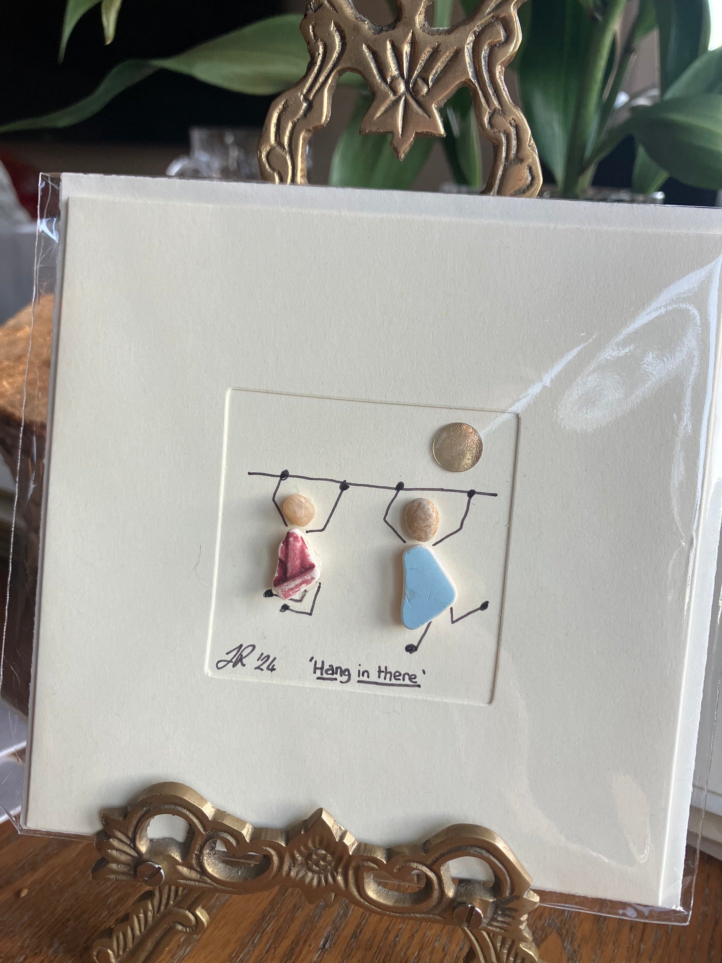 “Hang in There” - Blank Card