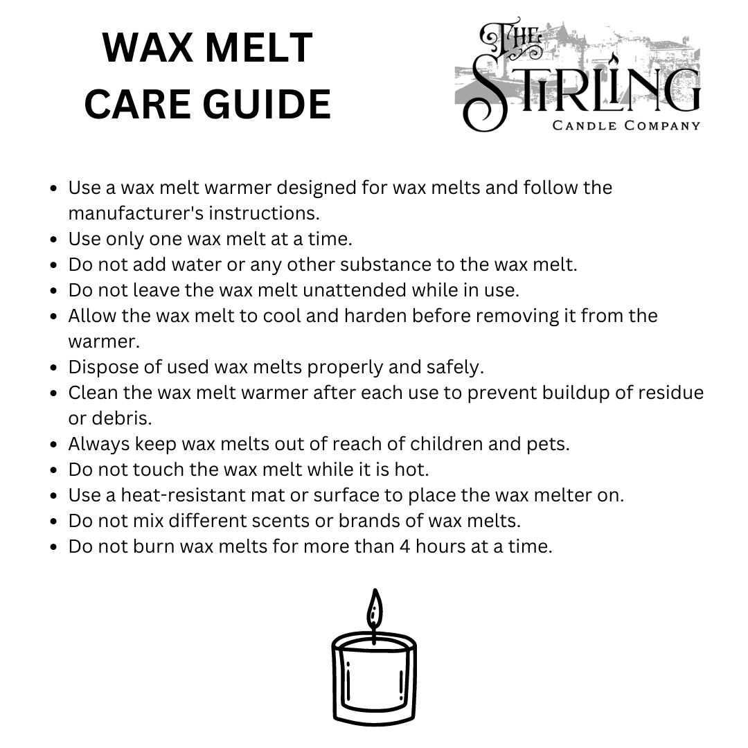 Dark Honey & Sandalwood - Wax Melt Clamshell