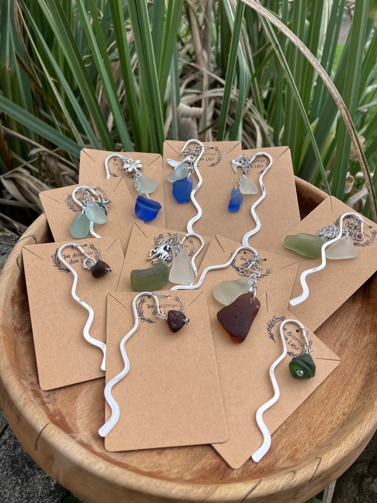 Seaglass Bookmarks