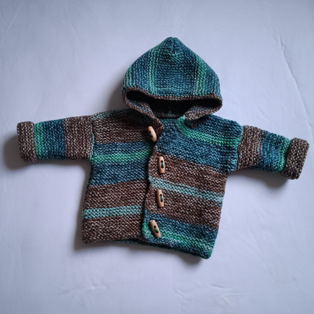 Cute Hand knitted Baby Cardigans by Granny Morag