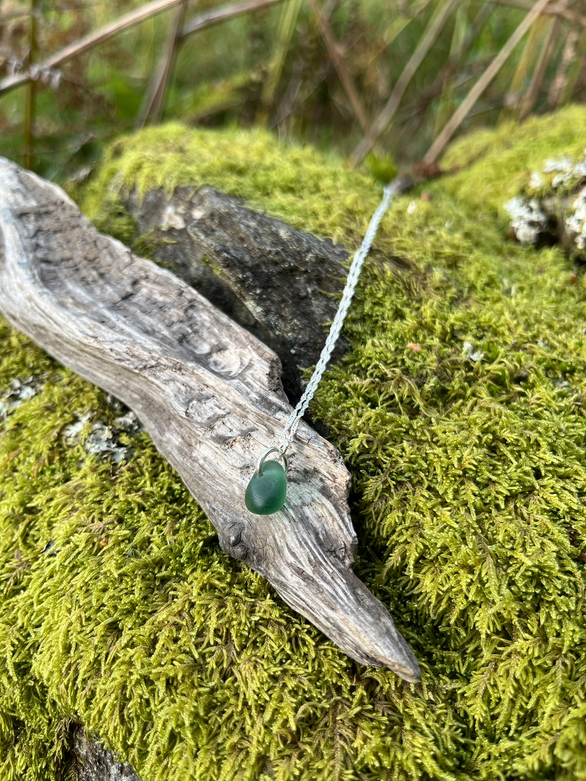 Seaglass Mermaids Tears 925 Necklaces