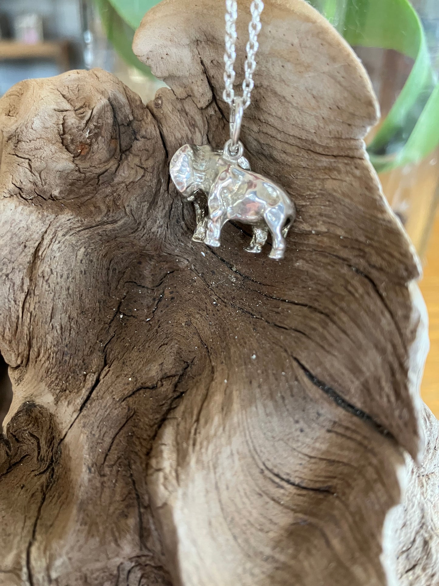 Sterling Silver 925 Elephant Pendant