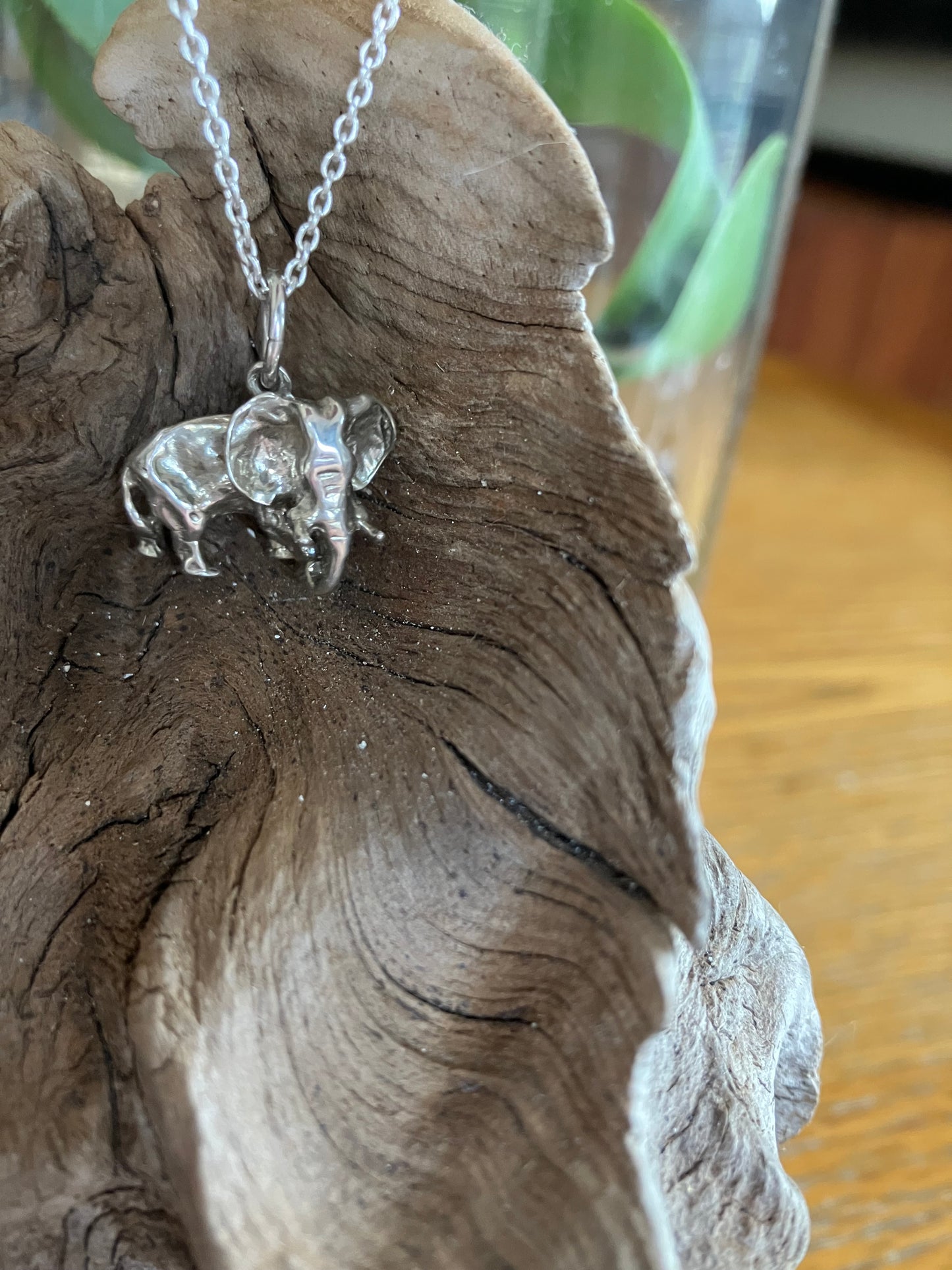 Sterling Silver 925 Elephant Pendant