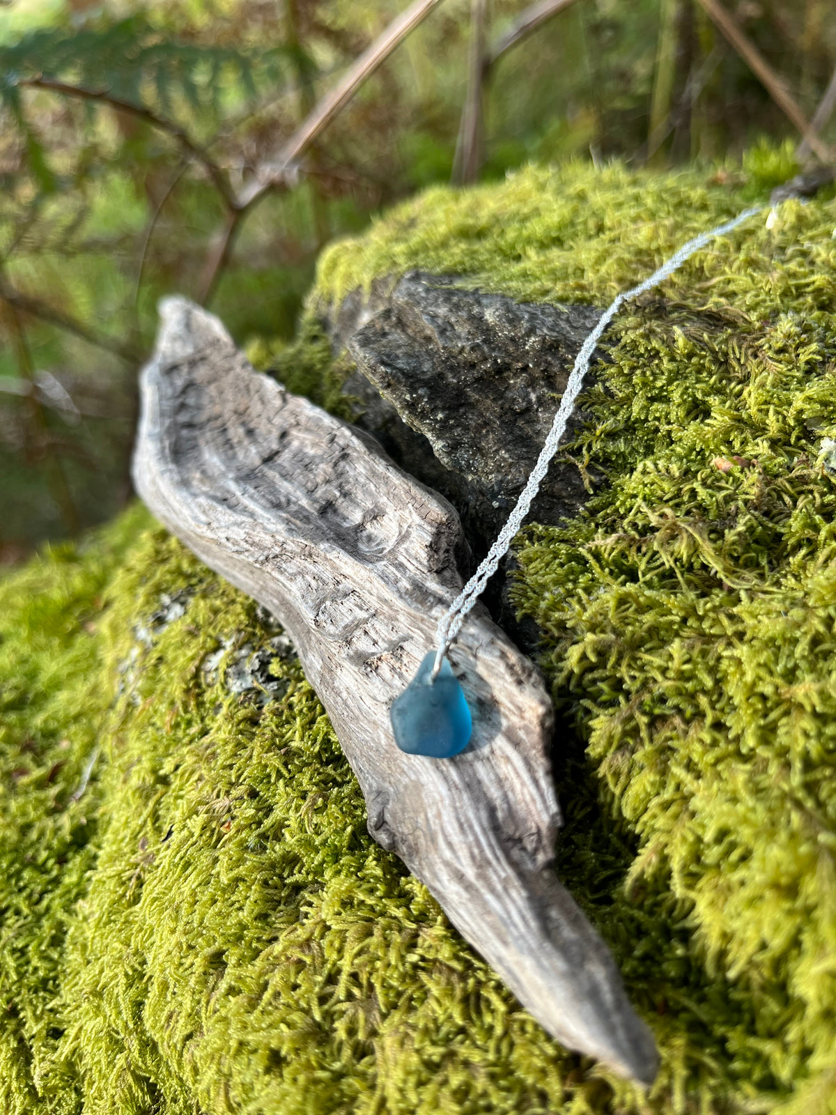 Seaglass Mermaids Tears 925 Necklaces