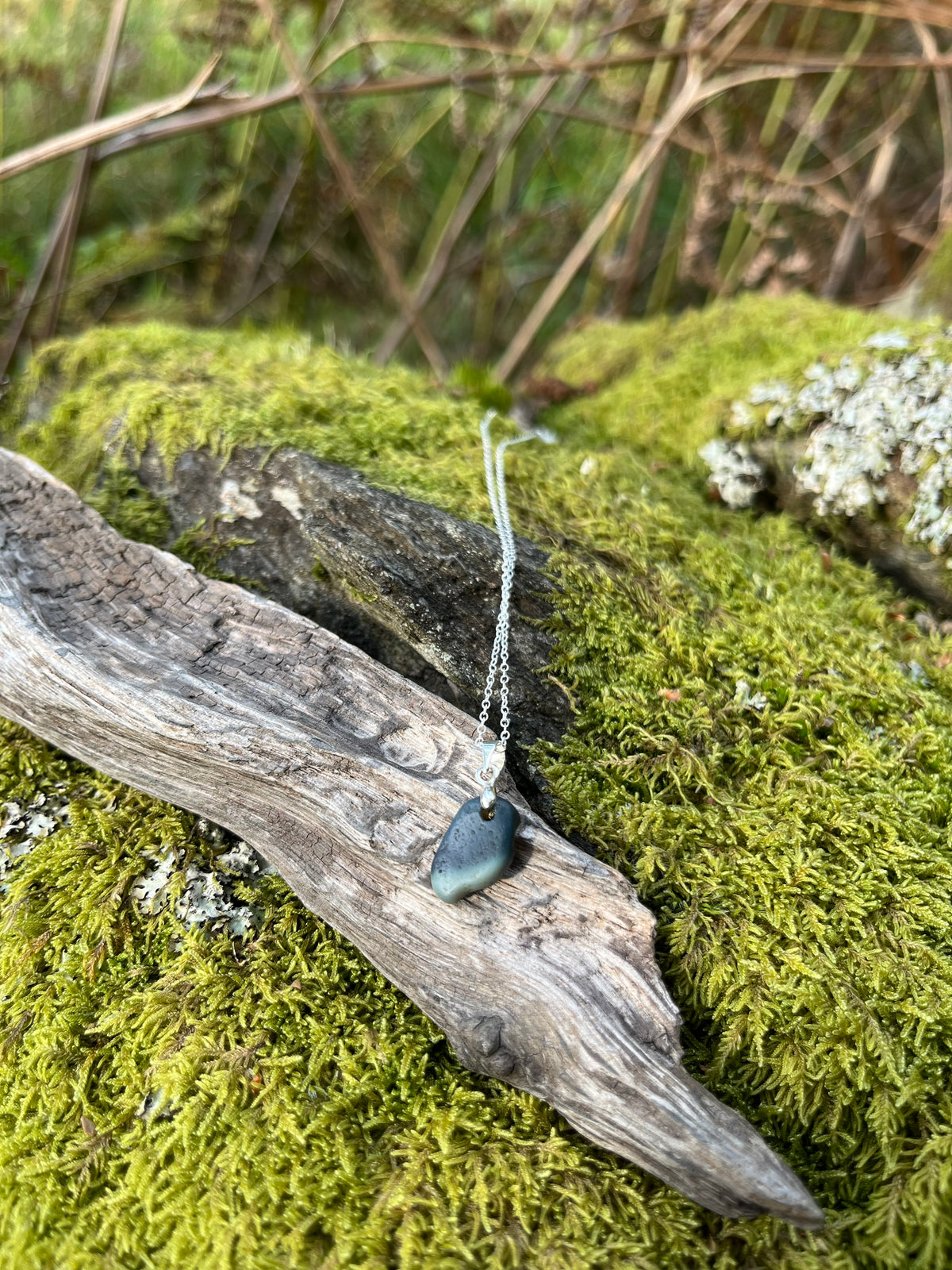 Seaglass Mermaids Tears 925 Necklaces