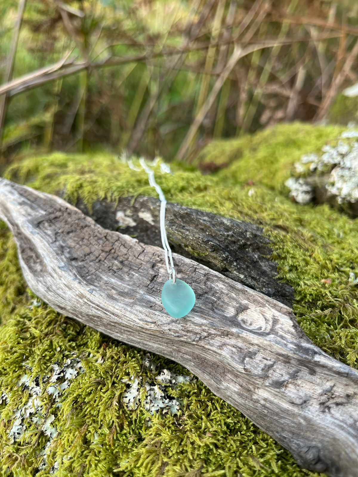 Seaglass Mermaids Tears 925 Necklaces