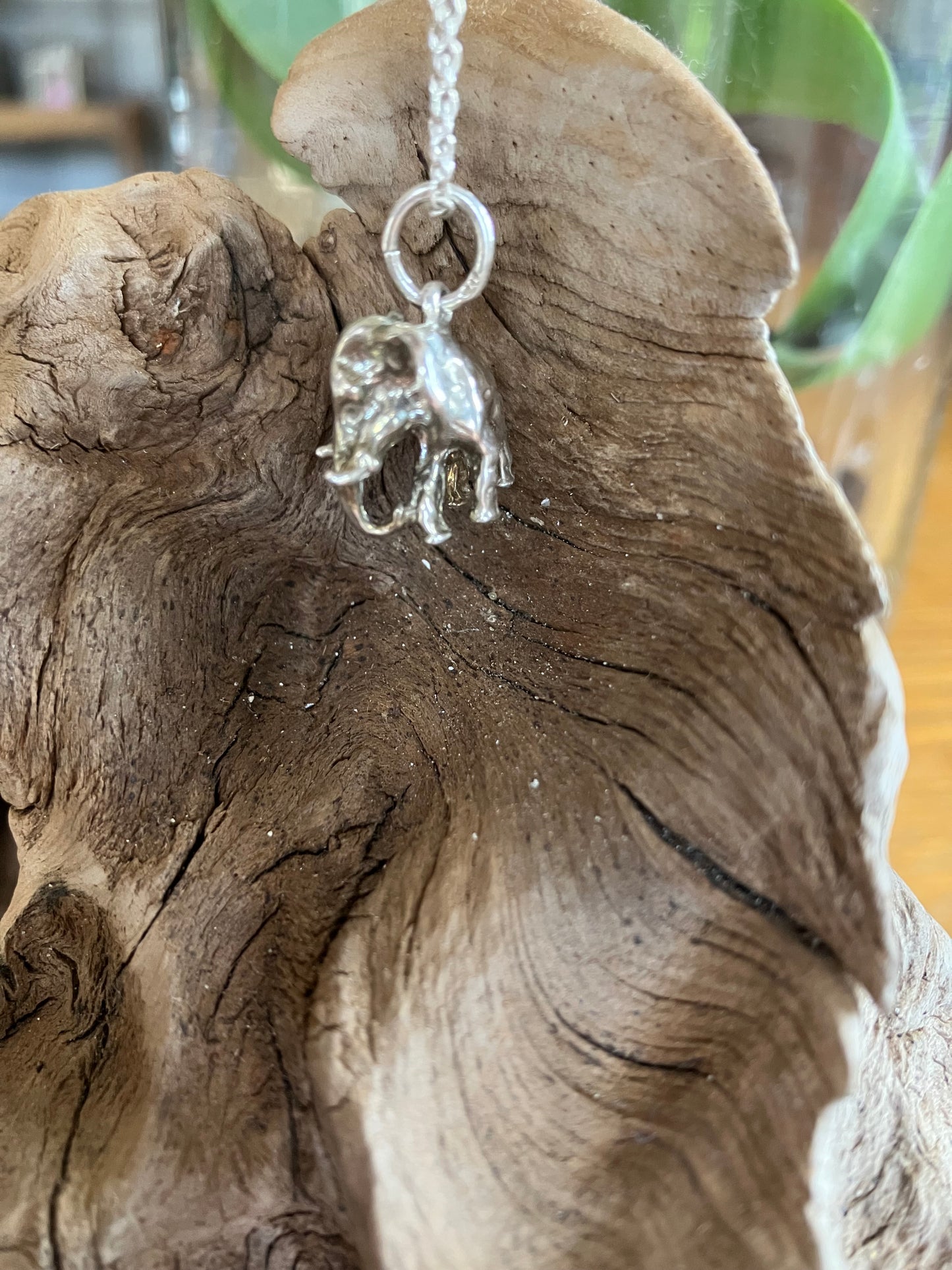 Sterling Silver 925 Elephant Pendant