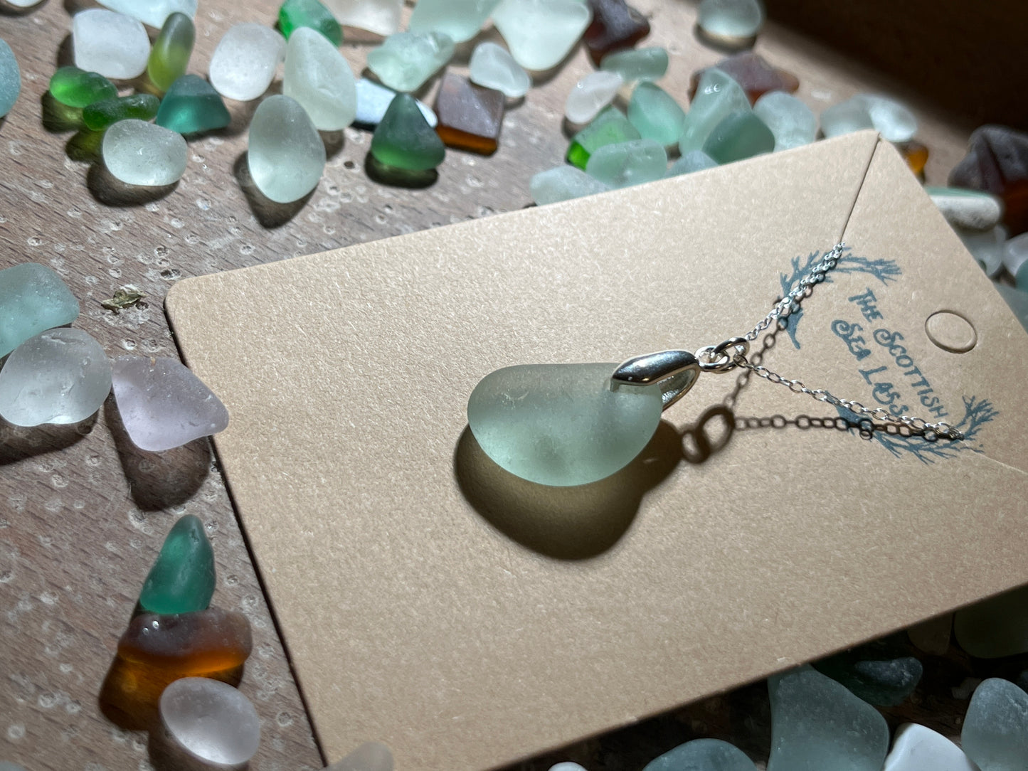 Seaglass Mermaids Tears 925 Necklaces