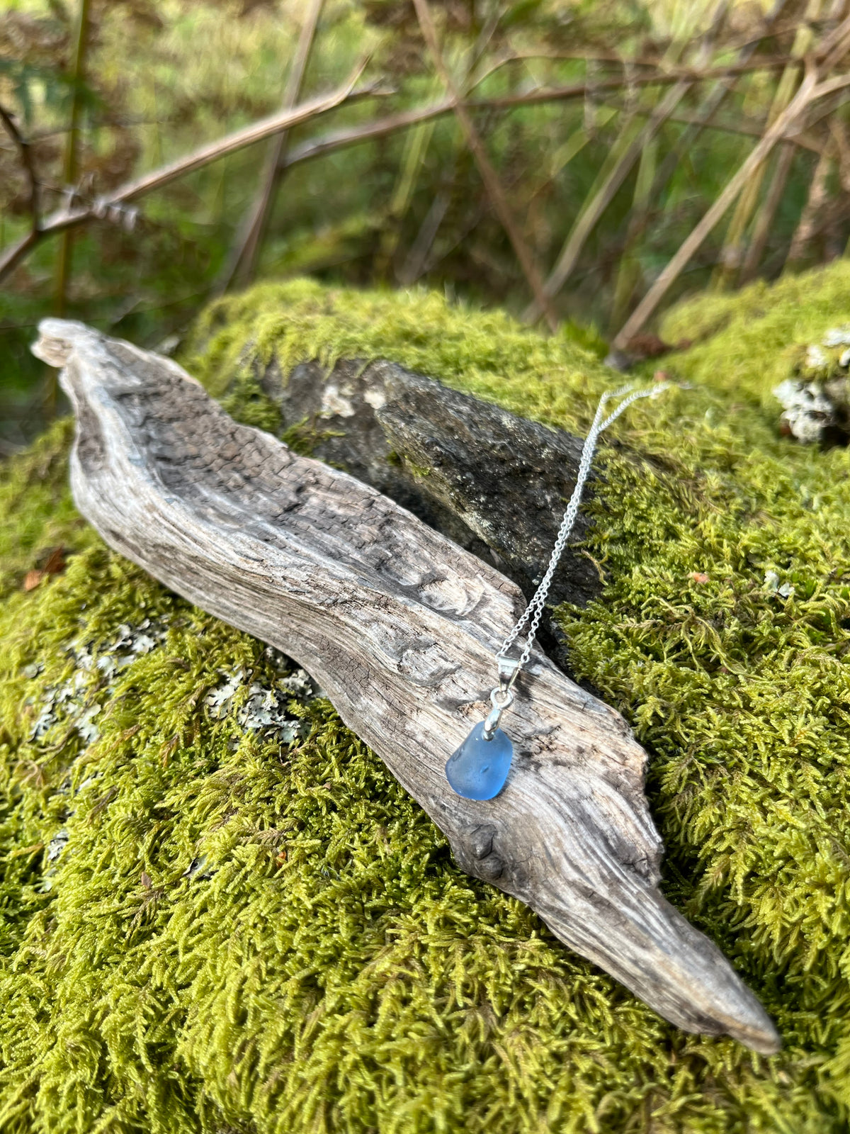Seaglass Mermaids Tears 925 Necklaces