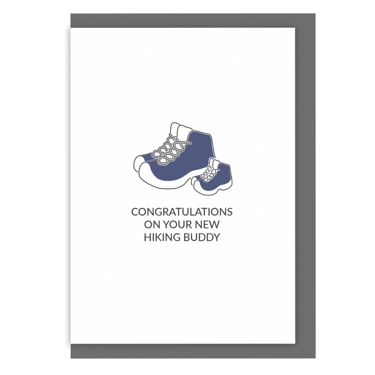 Hiking Baby Card - New Hiking Buddy