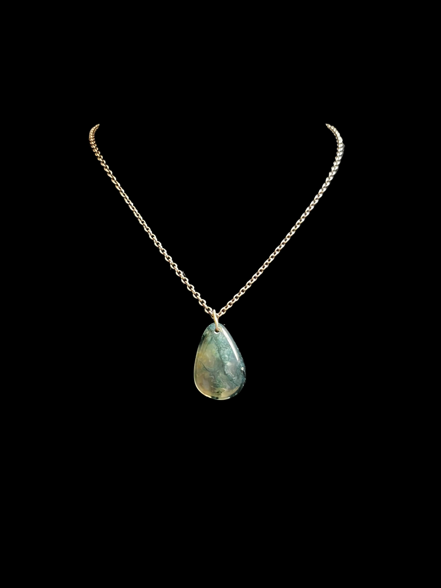 Scottish Moss Agate Pendant
