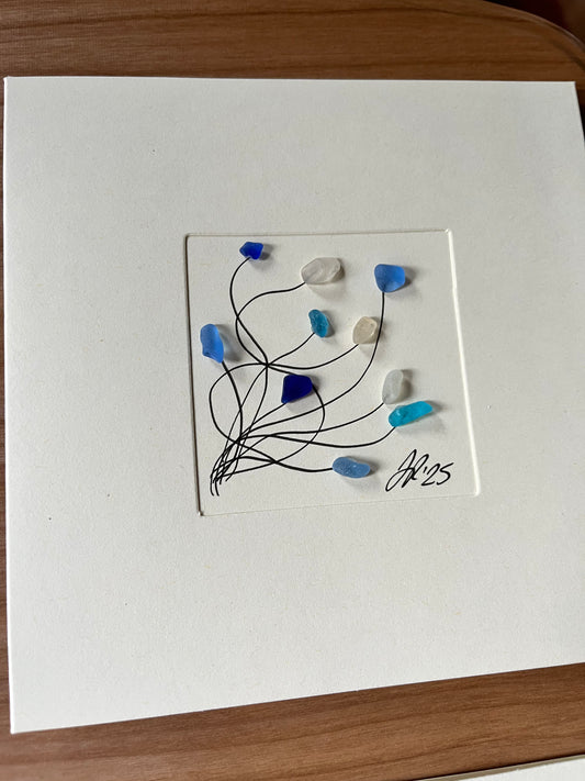 Abstact colours - Blank Card