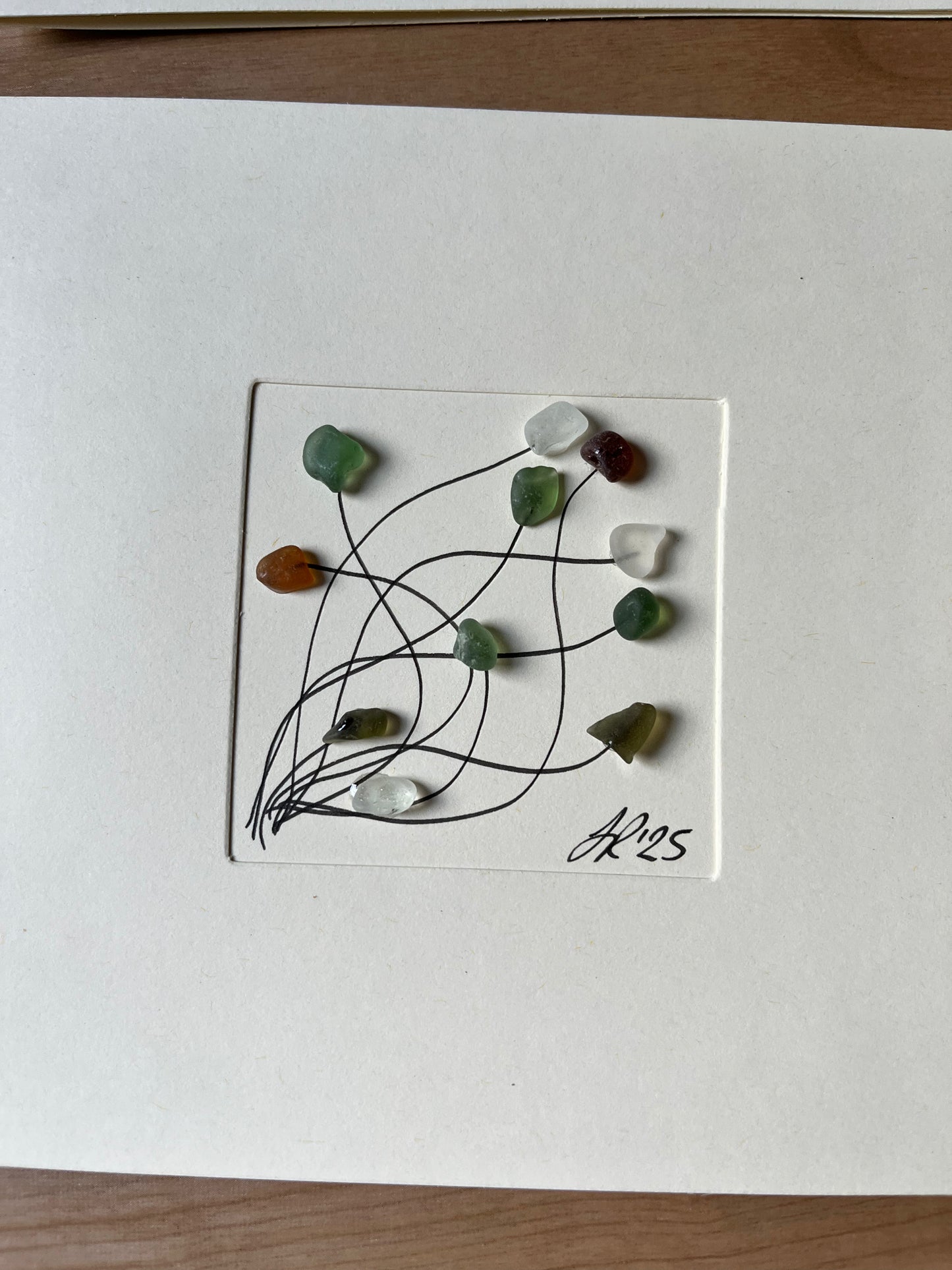 Abstact colours - Blank Card