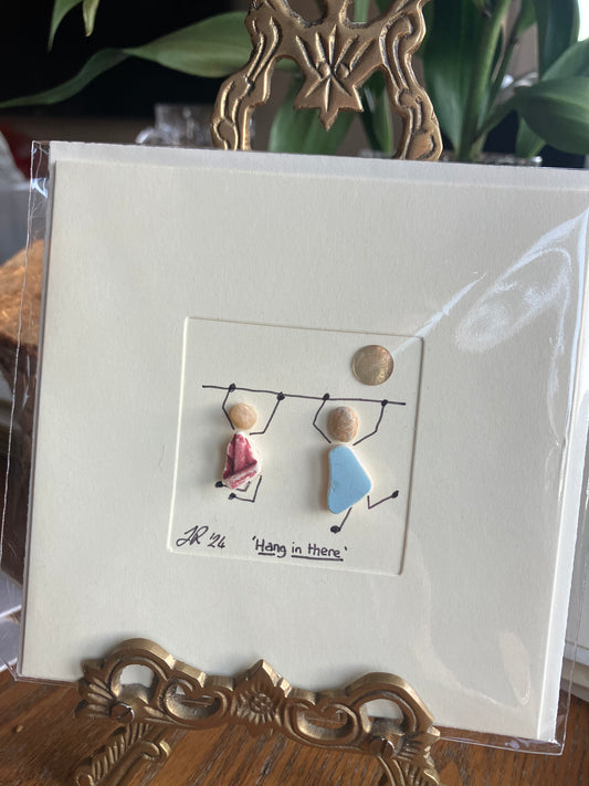 “Hang in There” - Blank Card