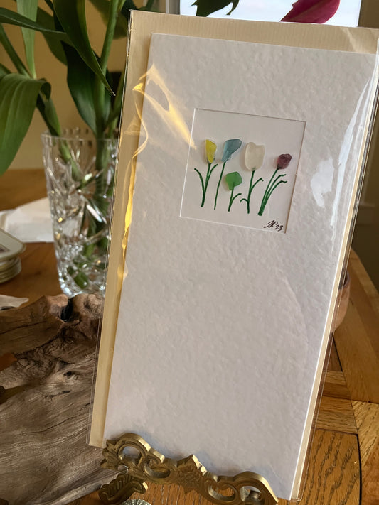 Spring flowers  - Blank Card