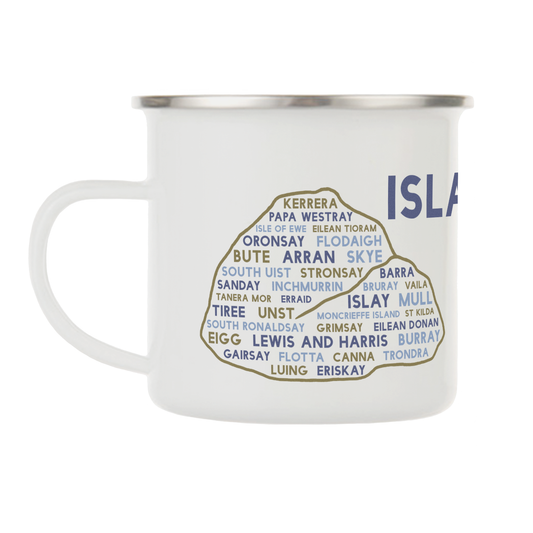 Islands Enamel Mug