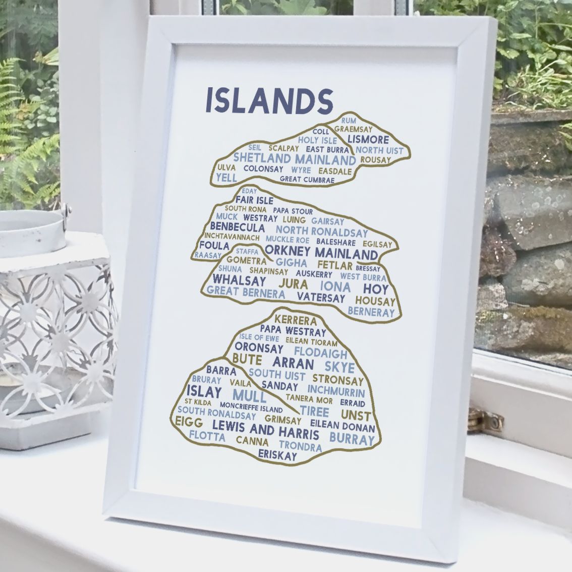 Islands Print