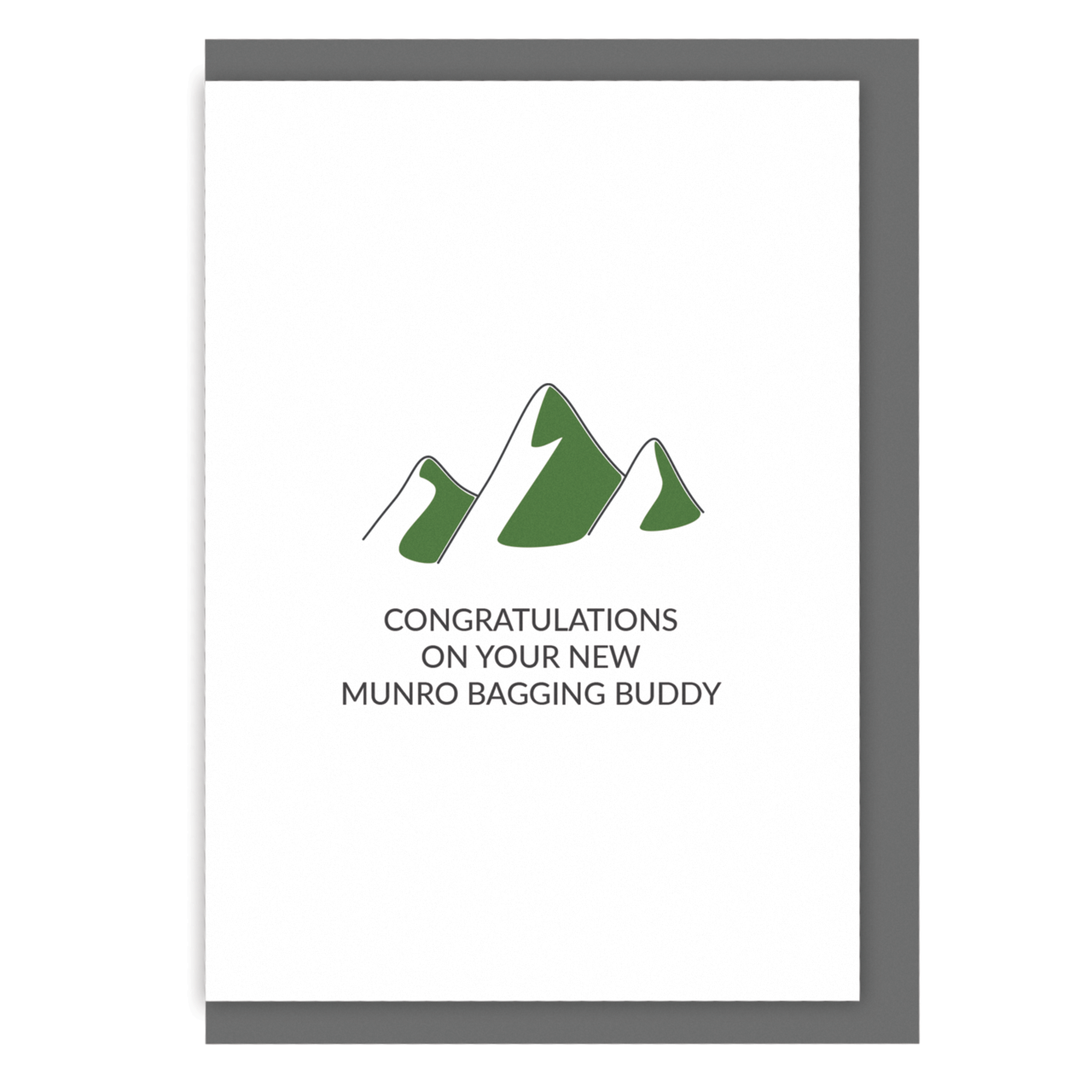 Munro Bagging Baby Card - New Munro Bagging Buddy