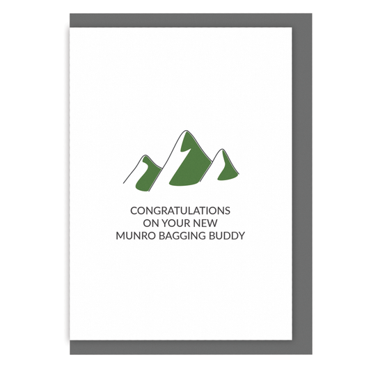 Munro Bagging Baby Card - New Munro Bagging Buddy