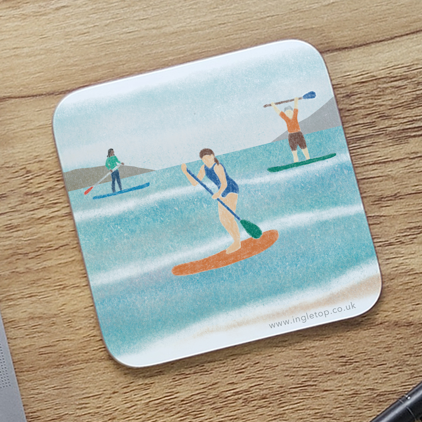 Paddleboarding Coaster