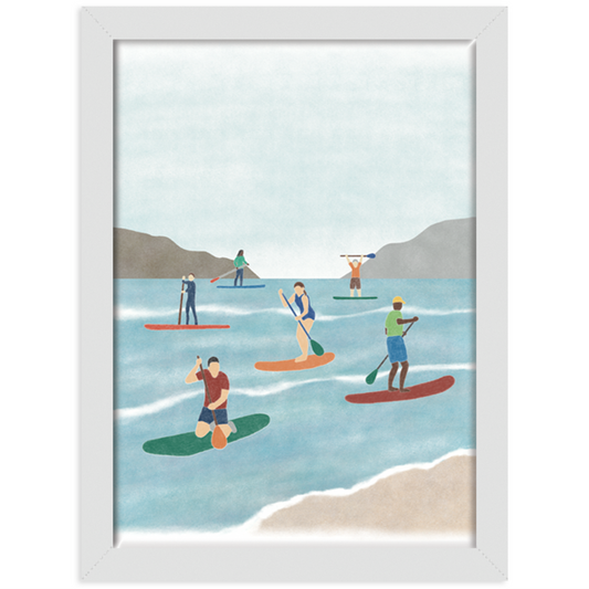 Paddleboarding Print