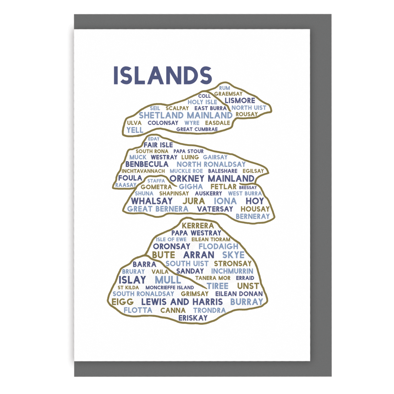 Islands Card