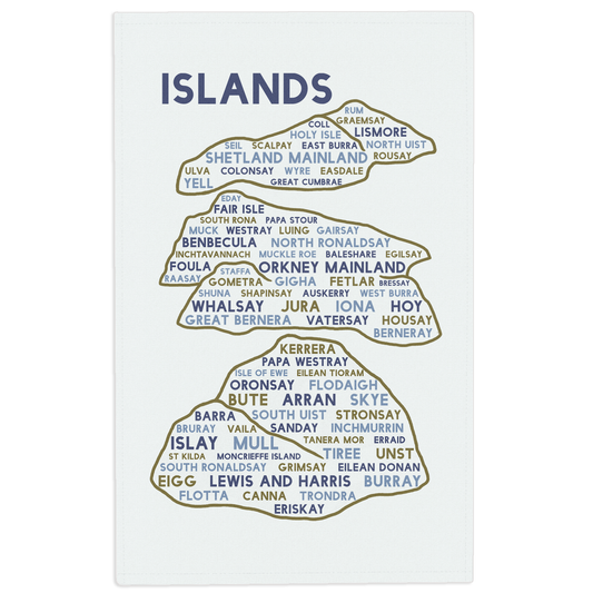 Islands Tea Towel